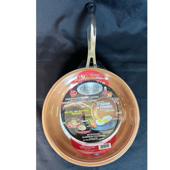 Gotham Steel Titanium Ceramic 9.5" Nonstick Skillet-NEW - Picture 1 of 7